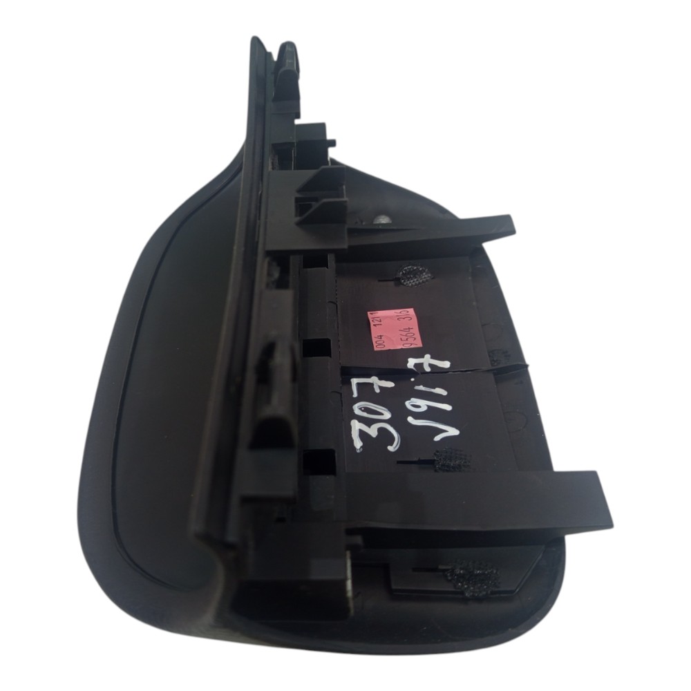 Moldura Acabamento Computador Bordo Peugeot 307 2007 A 2012 Preto 5