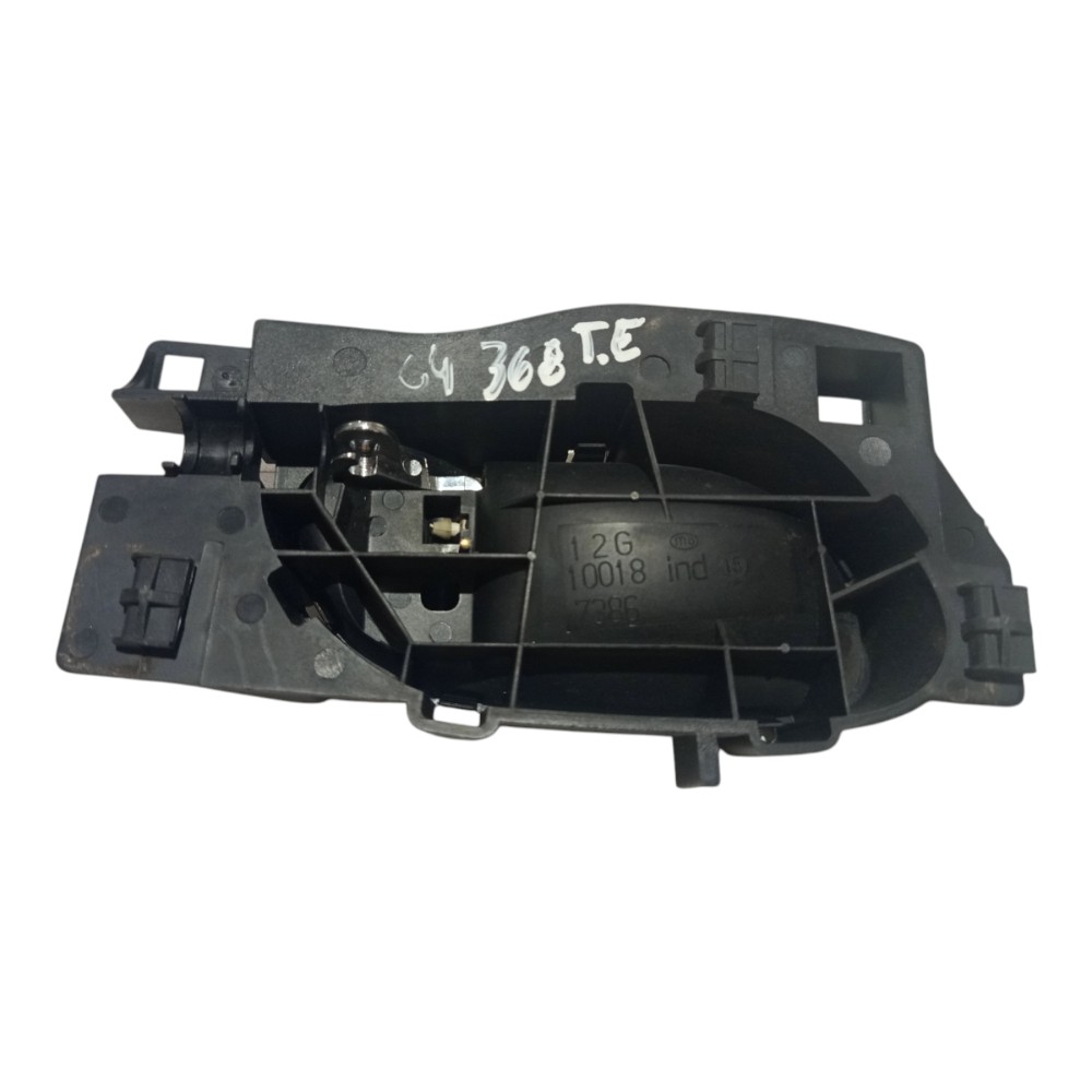 Maçaneta Interna Citroen C4 Pallas 2007 2008 A 2013 Preto E Cromado Dianteira/traseira 8