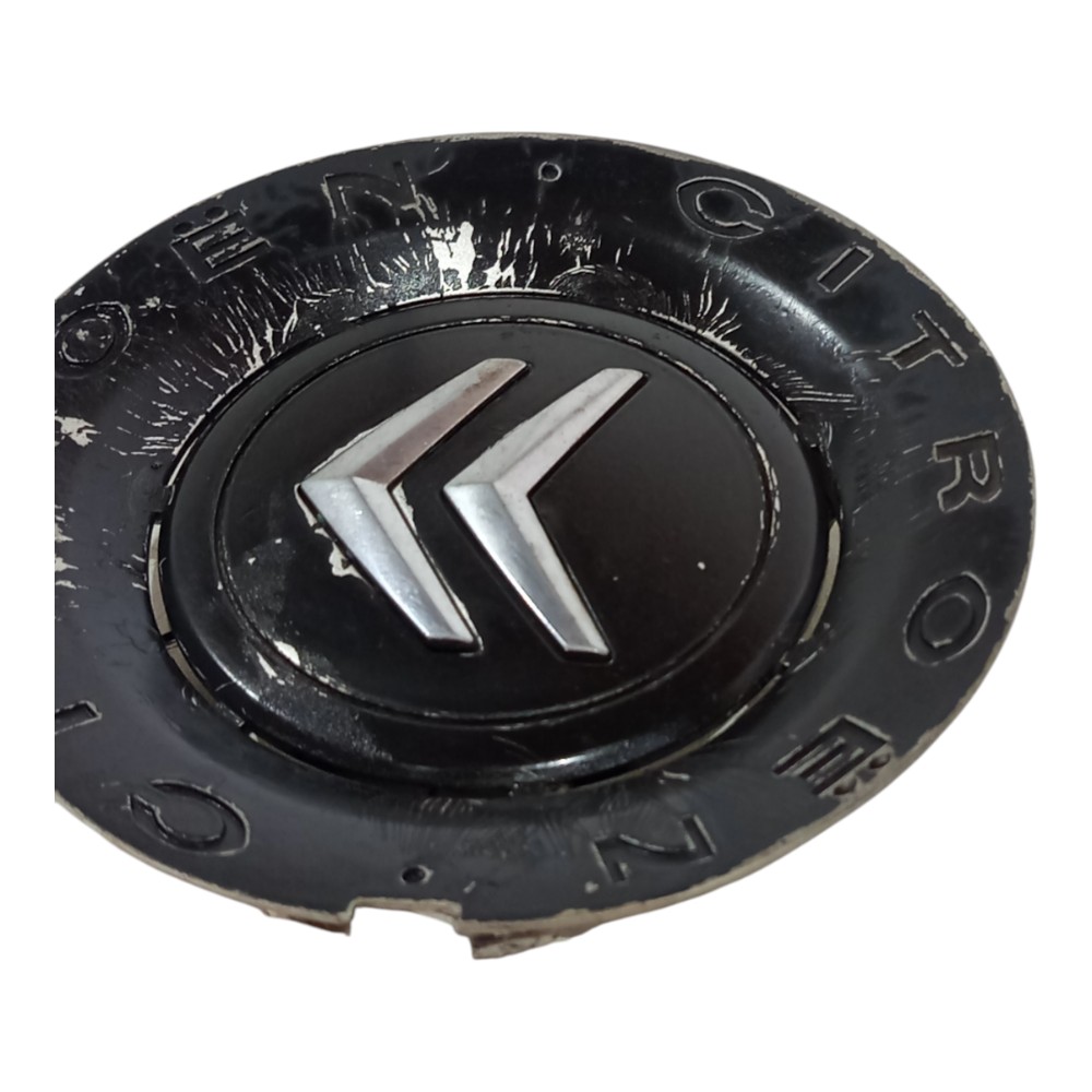 Calota Roda Miolo Citroen C4 Pallas 2003 A 2012 Preto 4