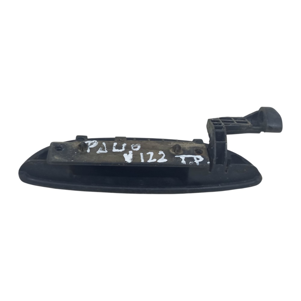 Maçaneta Externa Traseira Direita Fiat Palio 1996 A 2000 Preto Traseira 9