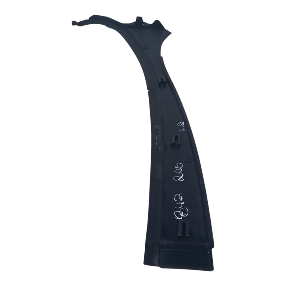 Moldura Churrasqueira Grade Direita Peugeot 206 2001 A 2010 Preto 3