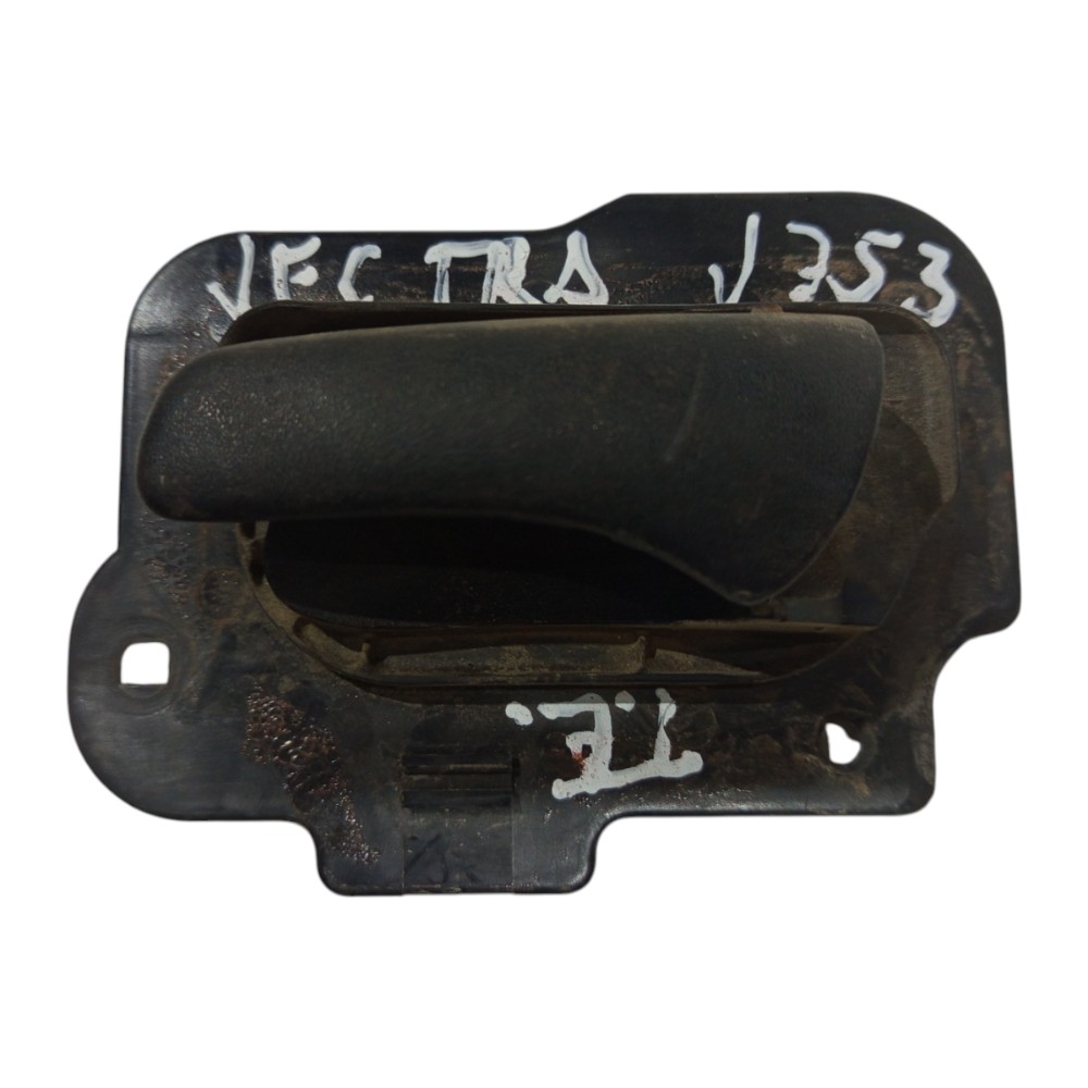 Maçaneta Interna Traseira Esquerda Gm Vectra 1997 A 2005 Preto Traseira 1