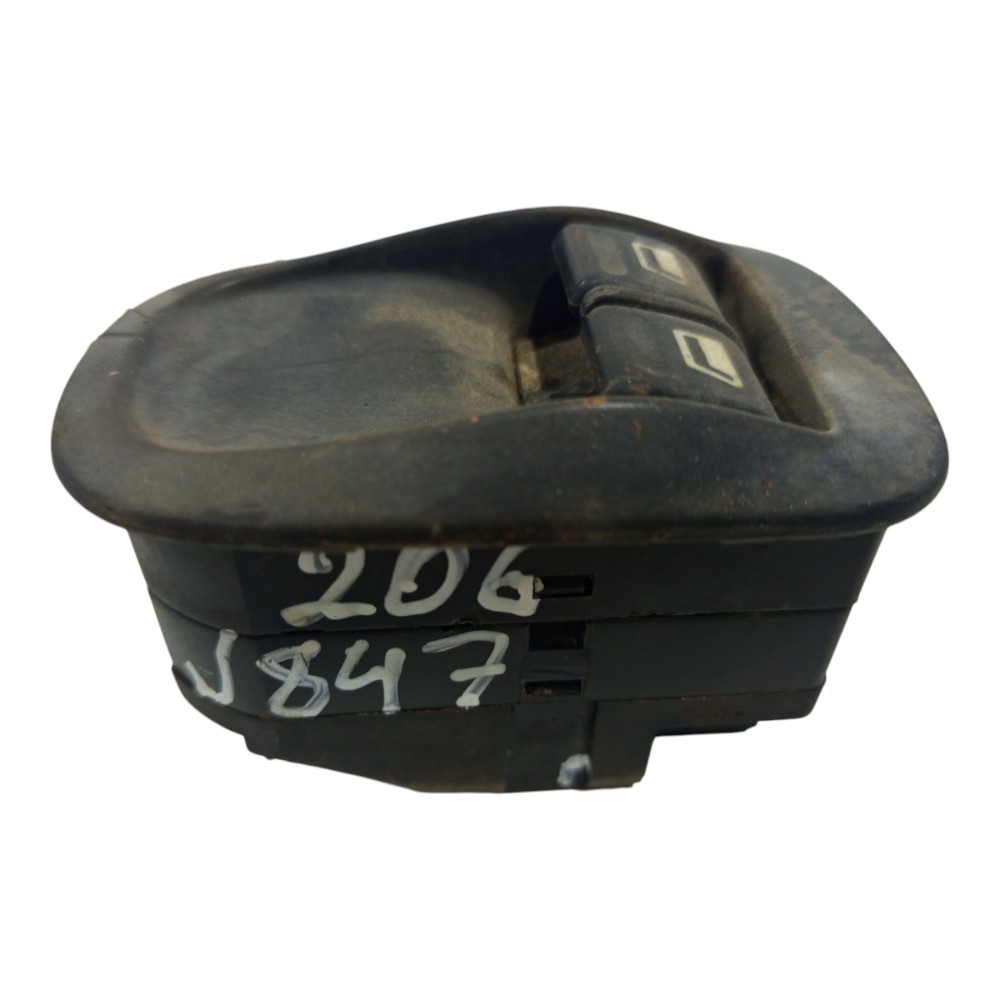 Botao vidro elétrico console central Peugeot 206 1999 A 2009 4
