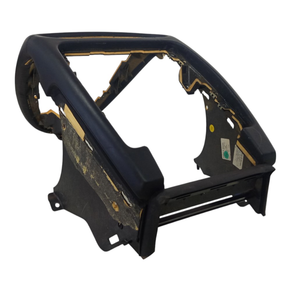 Moldura Painel Console Central Porsche Cayenne 2002 A 2006 Preto 2
