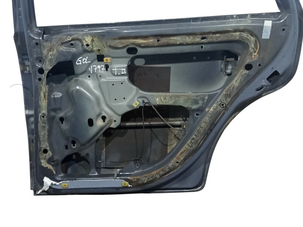 Porta Traseira Direita Vw Gol G4 4p 2005 2006 2007 A 2014 Traseira Direita Azul 3