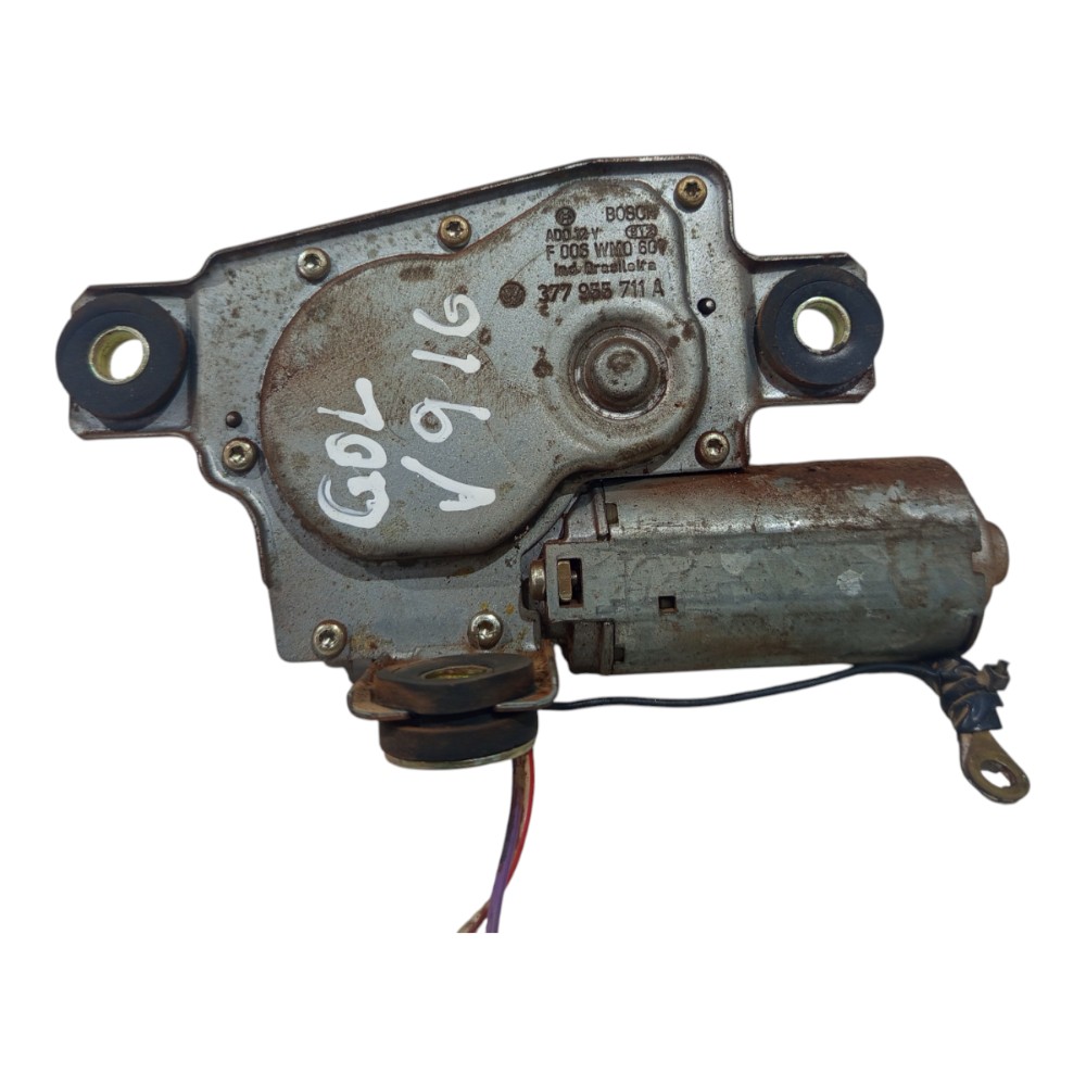Motor Limpador Traseiro Vidro Volkswagen Gol G3 1999 A 2005 2