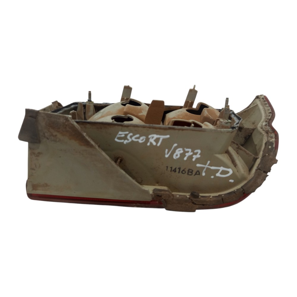 Lanterna Traseira Direita Ford Escort 1997 1998 1999 A 2003 Direito/passageiro Vermelho 2