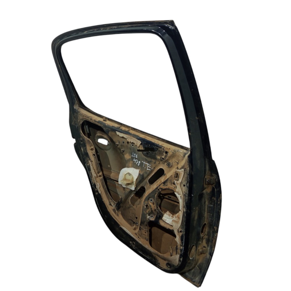 Porta Traseira Esquerda Peugeot 206 2000 A 2012 Traseira Esquerda Preto 6