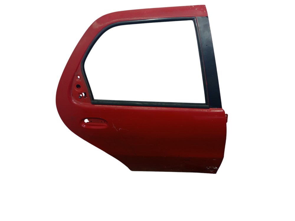 Porta Traseira Direita Fiat Palio Siena 1996 1997 A 2008 Traseira Esquerdo Vermelho 1