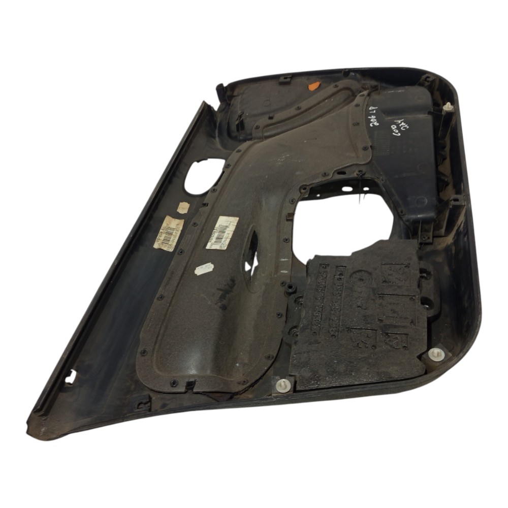 Forro Porta Dianteiro Direiro Sw Peugeot 206 Sw 2002 A 2007 Preto 6