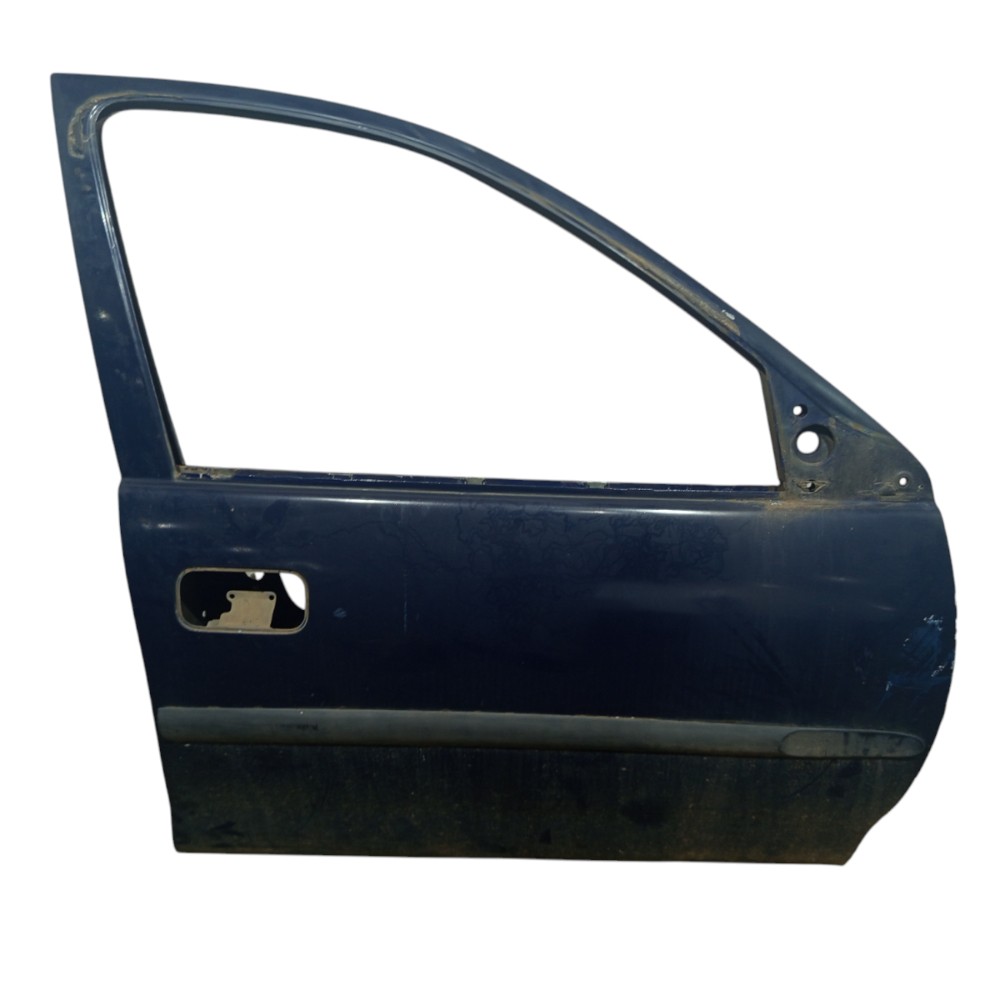 Porta Dianteira Direita Corsa Classic 1999 A 2009  Dianteira Direito Azul 1