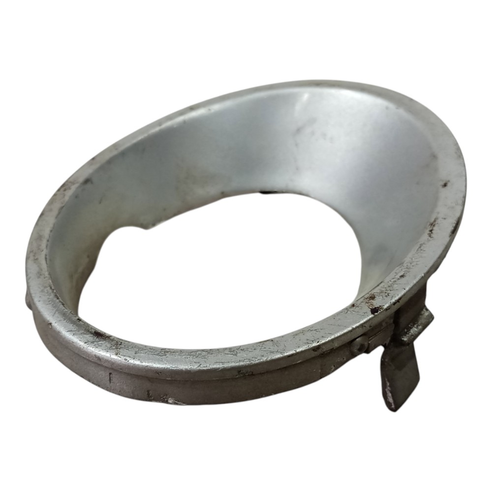 Acabamento Aro Farol Milha Bmw X5 1999 2000 2001 2002 A 2006 Prateado 2
