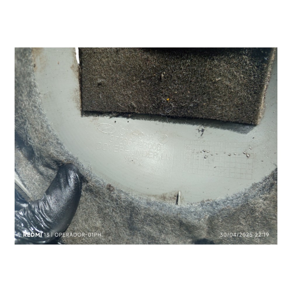 Acabamento Inferior Porta Luvas Hyundai Santa Fé 2006 – 2013 6