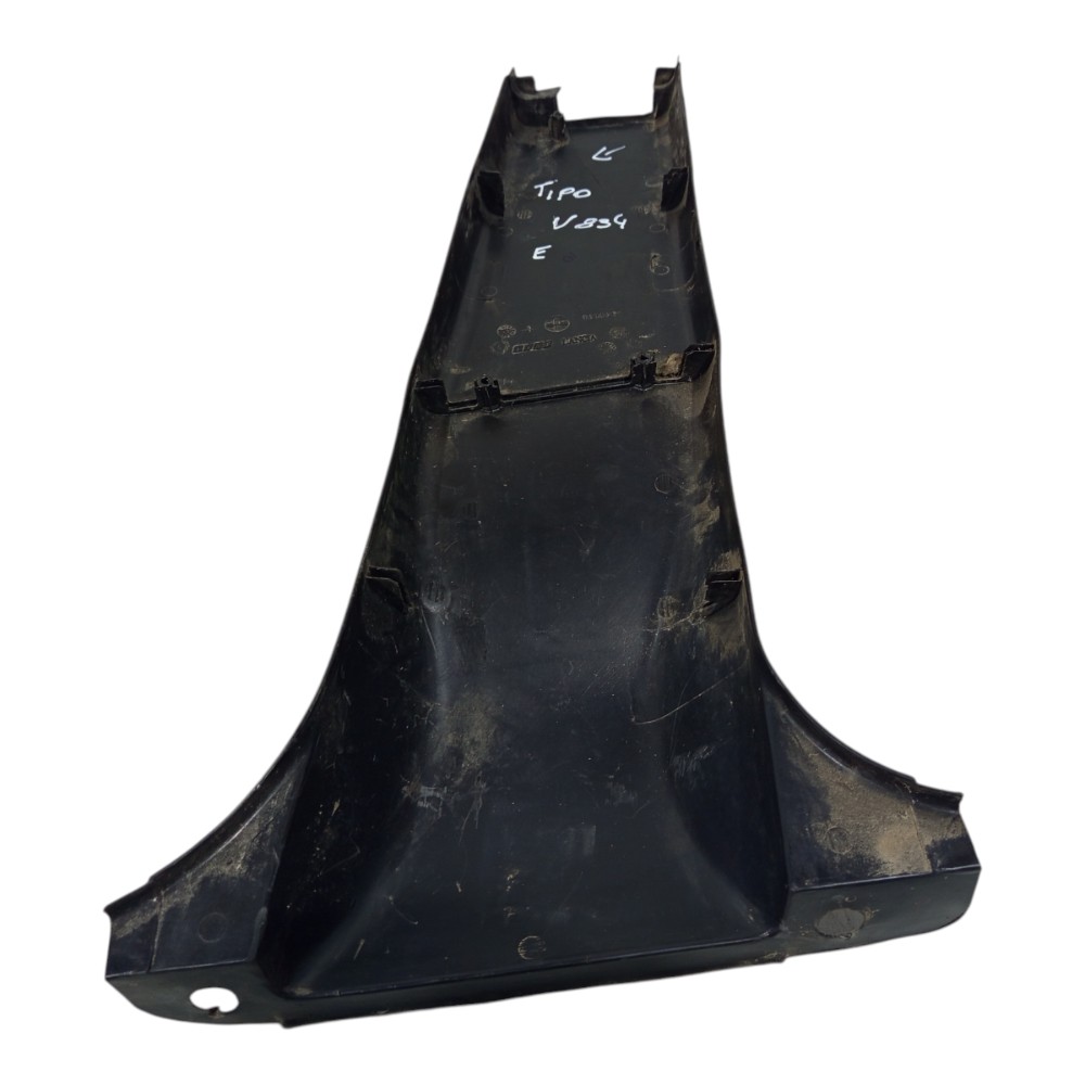 Moldura Central Inferior Esquerda Fiat Tipo 1993 1994 A 1997 Preto 7