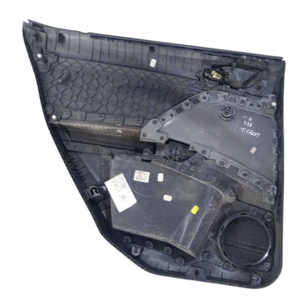 Forro Porta Traseiro Direito Volkswagen T Cross 2019 A 2025 7