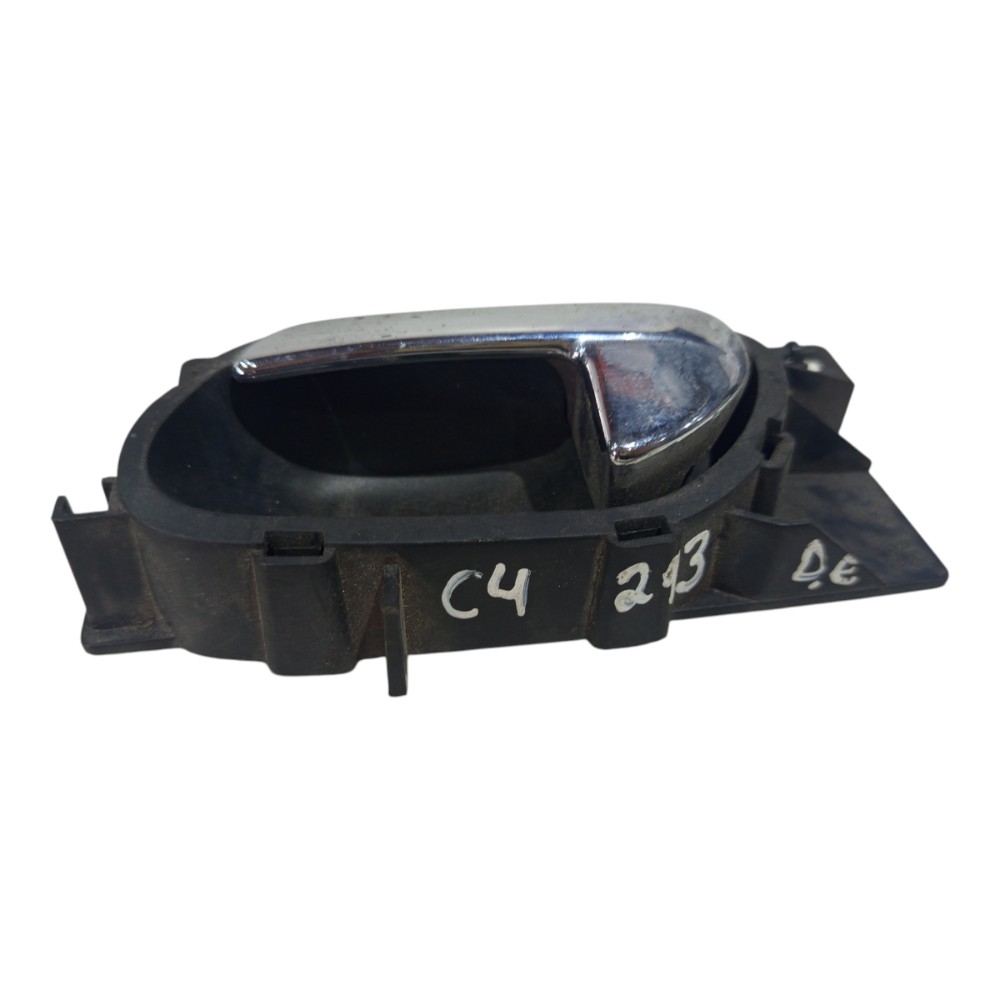 Maçaneta Interna Dianteira Esq Citroen C4 Pallas 2007 A 2013 Preto Dianteira 7