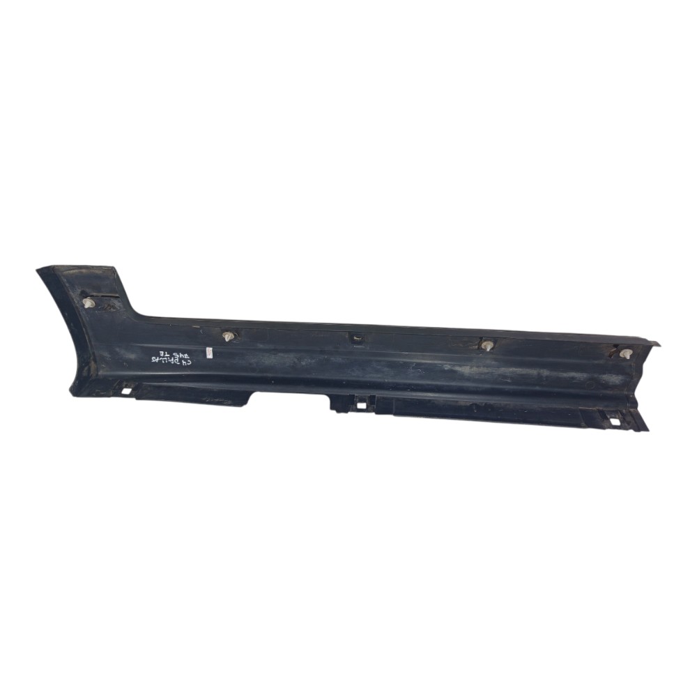 Spoiler Lateral Esquerdo Citroen C4 Pallas 2007 2008 A 2012 Preto 2