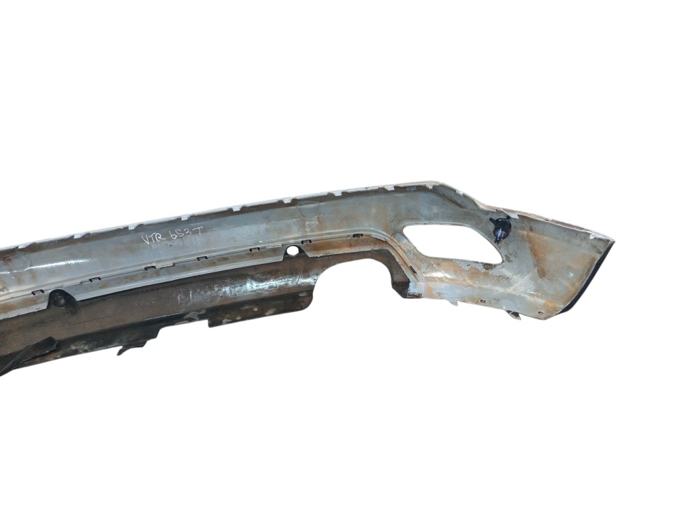 Parachoque Parte Inferior Citroen C4 Vtr 2006 A 2009 Avarias Preto 4