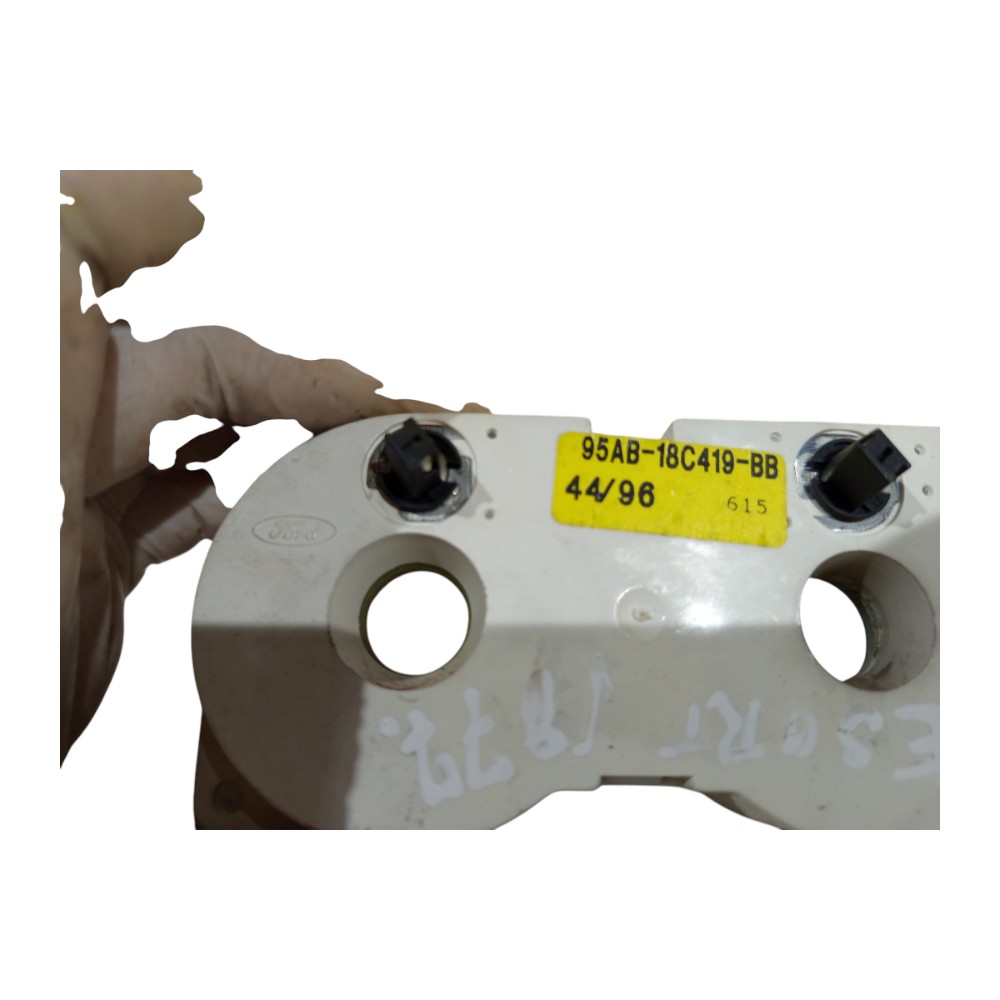 Moldura Comando Vent Ar Frio Quente Ford Escort 1997 A 2003 3