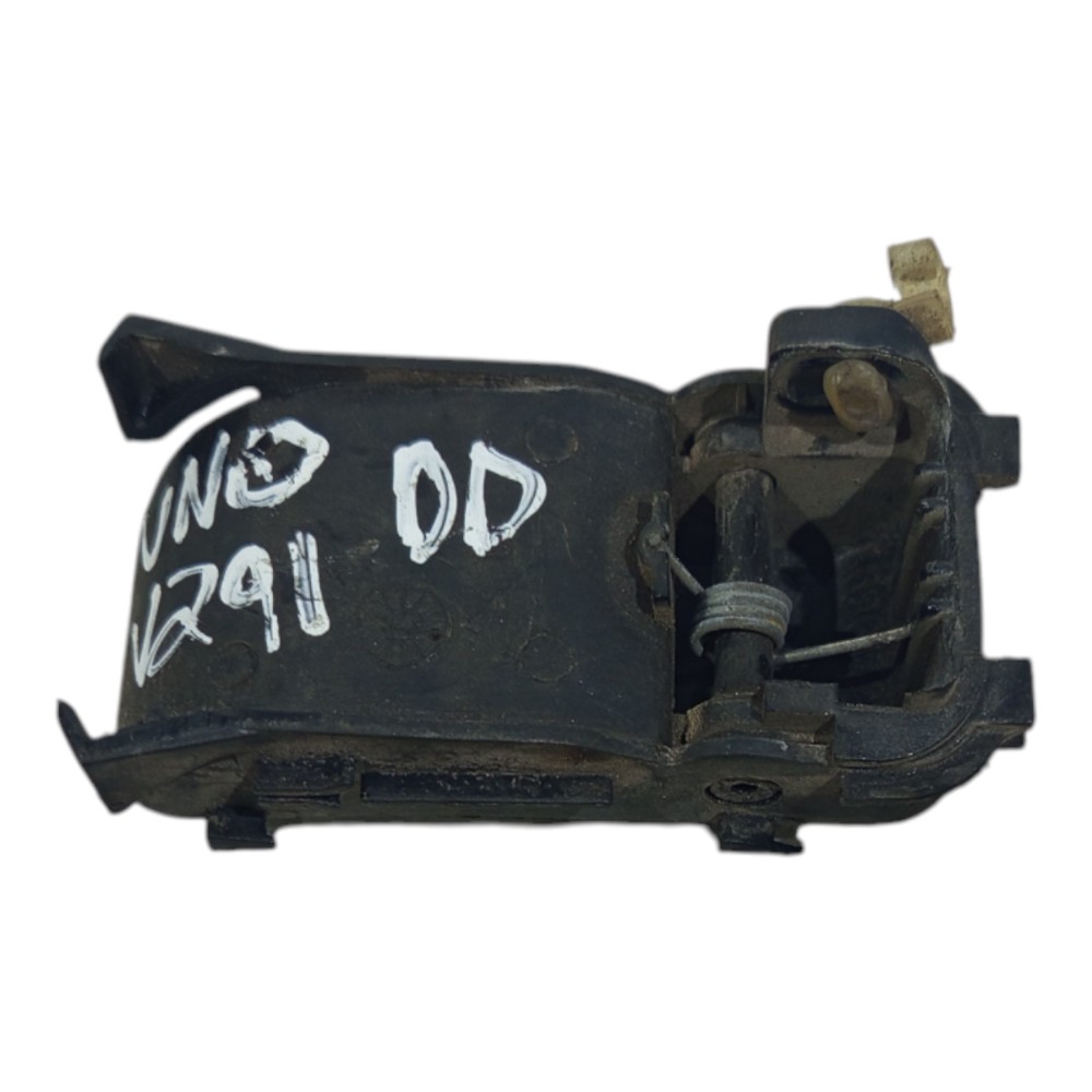 Maçaneta Interna Diant Direita Fiat Uno 1995 1996 A 2003 Preto Dianteira 5