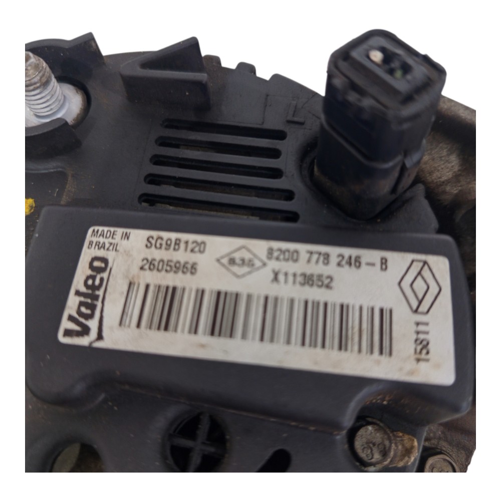 Alternador Renault Sandero Authentique 1.0 2008 A 2014 7