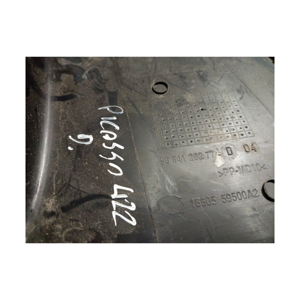 Acabamento Inferior Direito Citroen C4 Picasso 2007 A 2013 Preto 4
