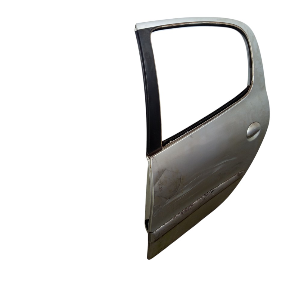 Porta Traseira Esqueda Peugeot 206 2001 2002 2003 A 2006 Traseira Esquerdo Prateado 4