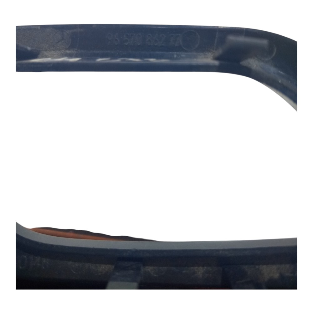 Moldura Macaneta Interna Traseira Esq Citroen C4 2008 A 2014 Preto 6
