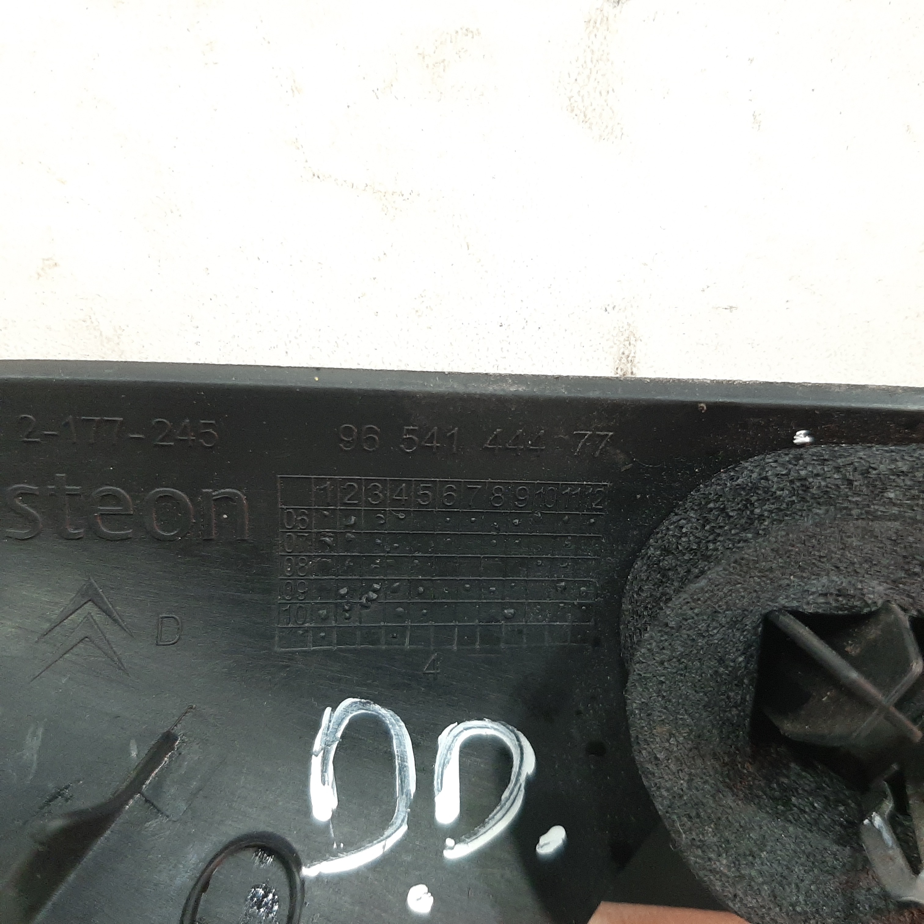 Acabamento Interno Retrovisor Direito C4 Picasso 2009 A 2014 7