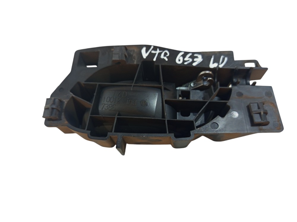Maçaneta Interna Direita Citroen C4 Vtr Pallas C3 2006 A 20 Preto Dianteira 2