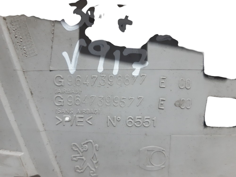 Moldura Coluna Central Esquerdo Peugeot 307 2.0 2007 A 2012 7