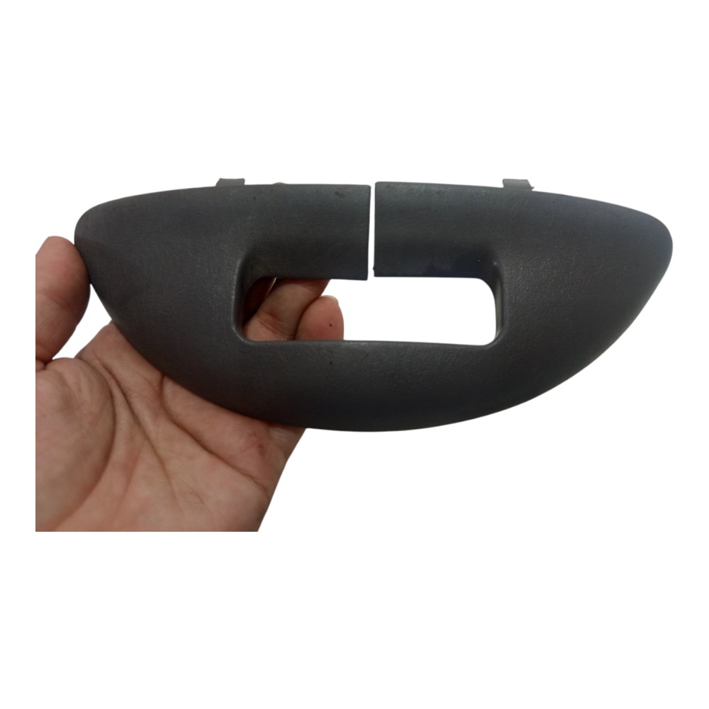 Acabamento Cinto Traseiro Central Ford Focus 2001-2008 Cinza 5