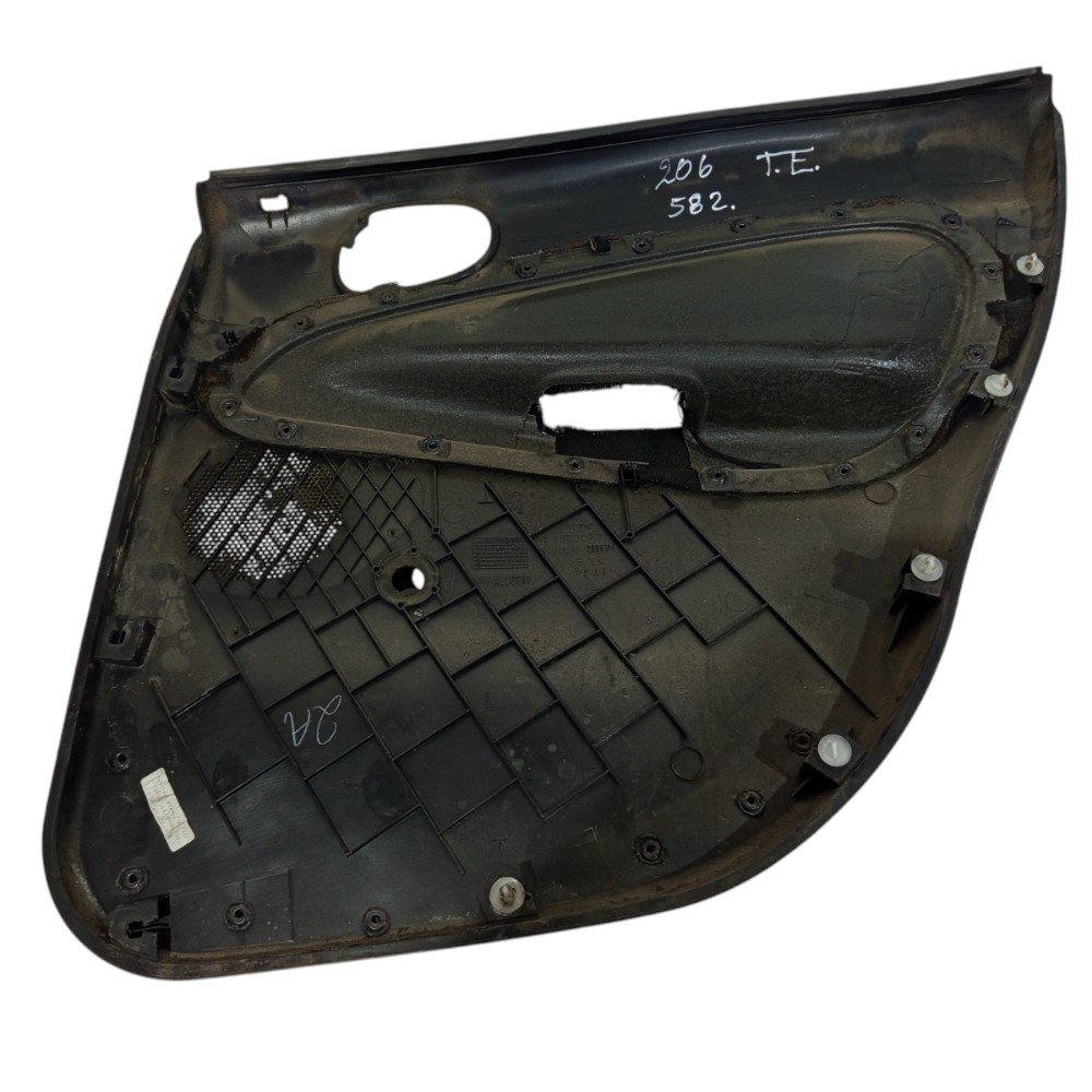 Forro Porta Traseira Direita Peugeot 206 1999 2000 A 2010 3