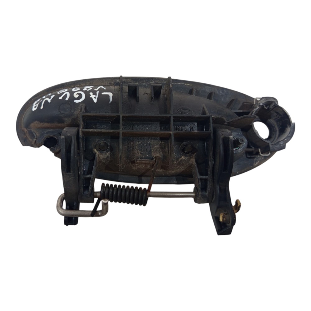 Macaneta Externa Dianteira Le Renault Laguna 1995 96 A 2001 Preto 5