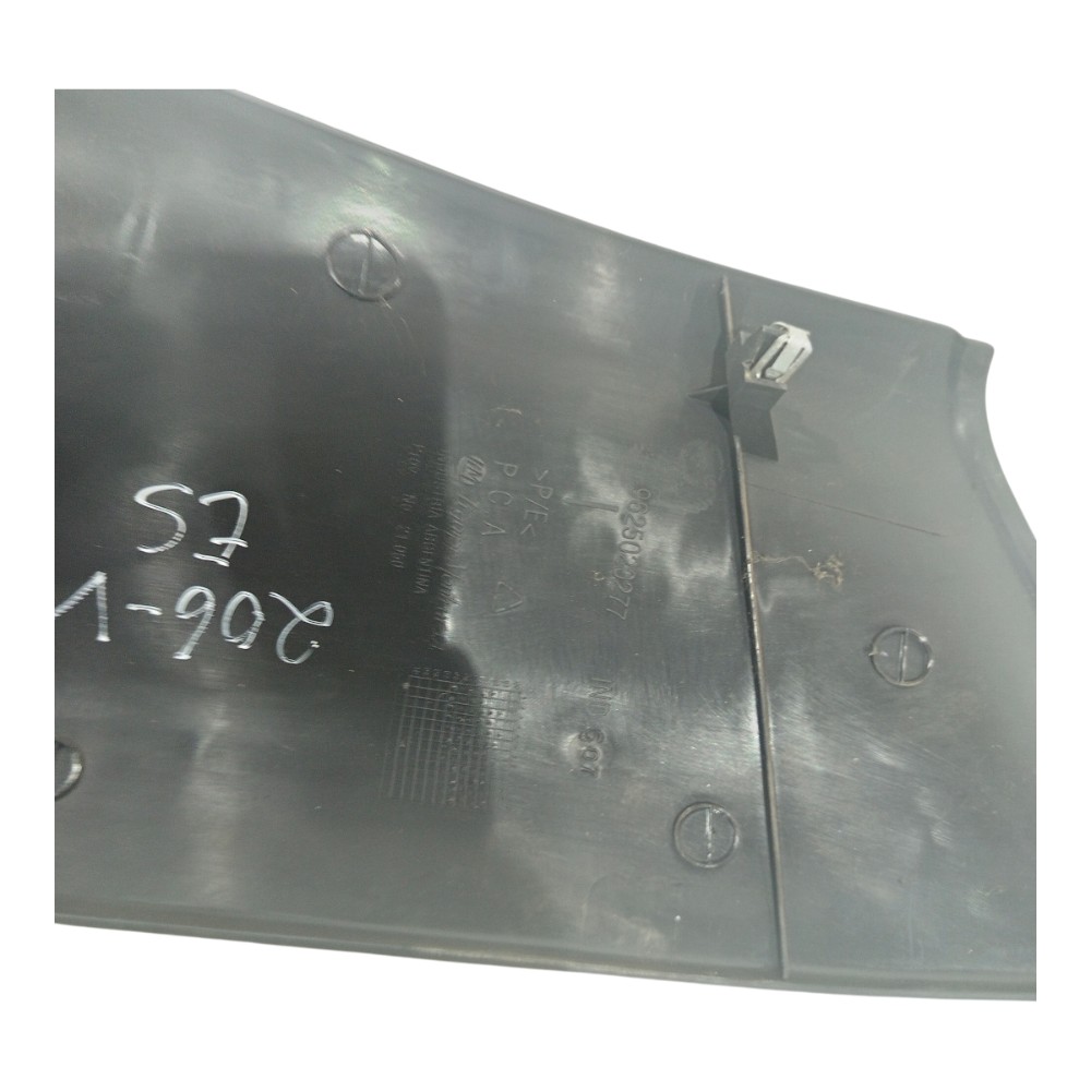 Moldura Acabamento Coluna Traseiro E Peugeot 206 1999 A 2008 Preto 9