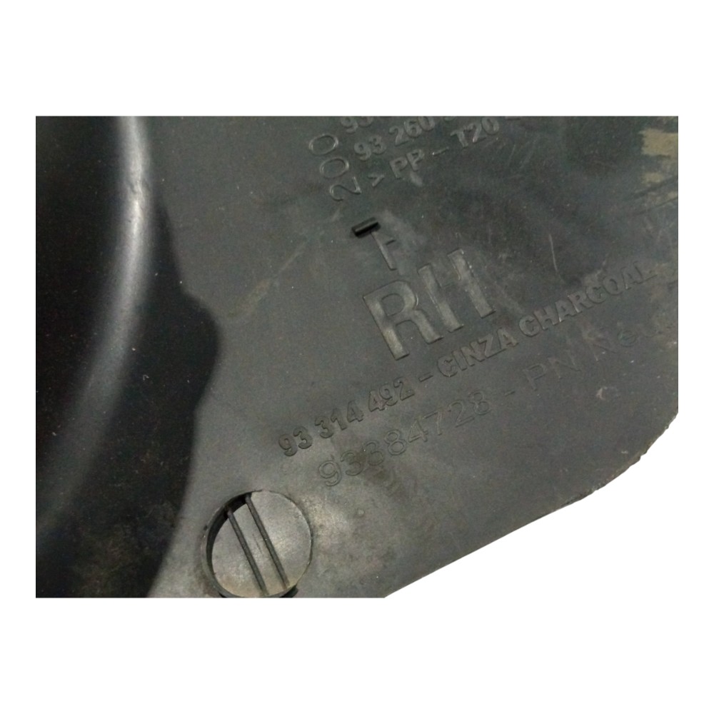 Moldura Soleira Porta Direita Gm Celta Prisma 2006 A 2012 Preto 6