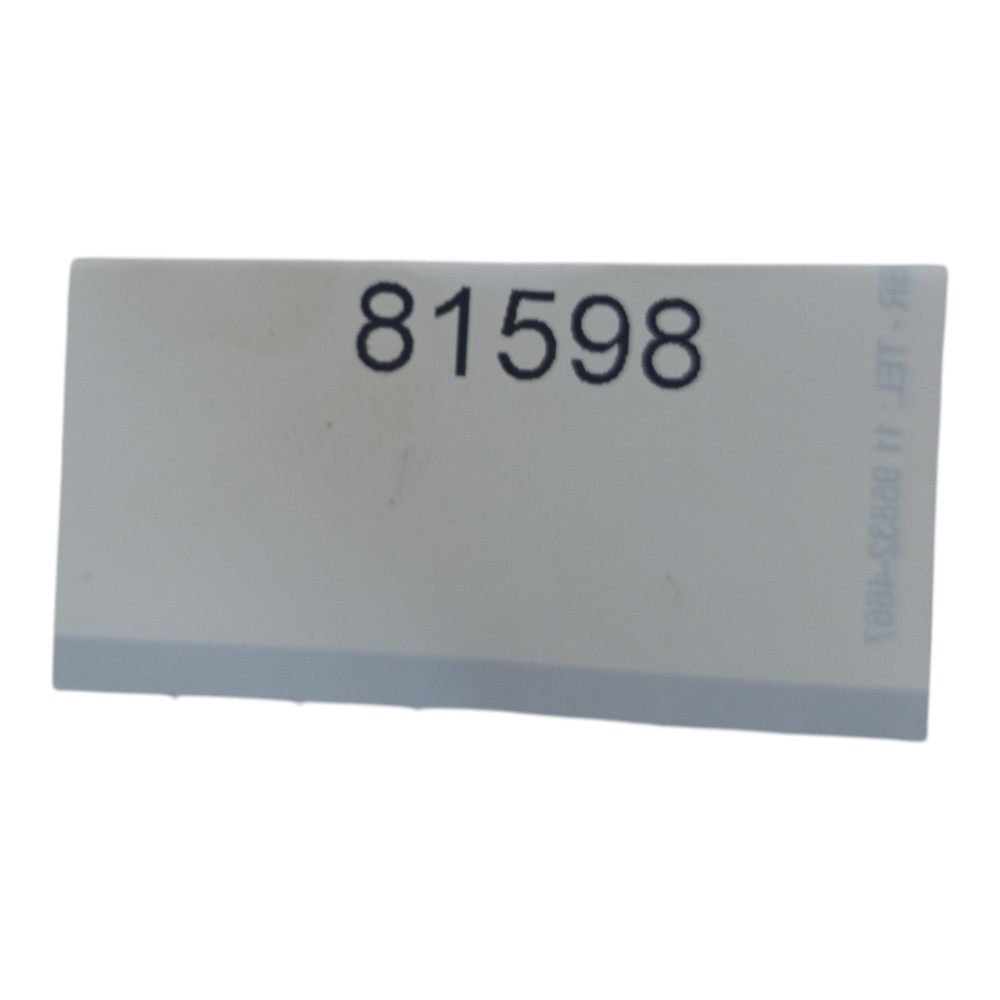 Moldura Retrovisor Interno Esquerdo Peugeot 307 2006 A 2012 Preto 9