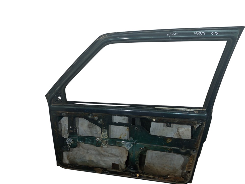 Porta Dianteira Direita Fiat Uno 1991 1992 1993 A 2005 Dianteira Direito Verde 2