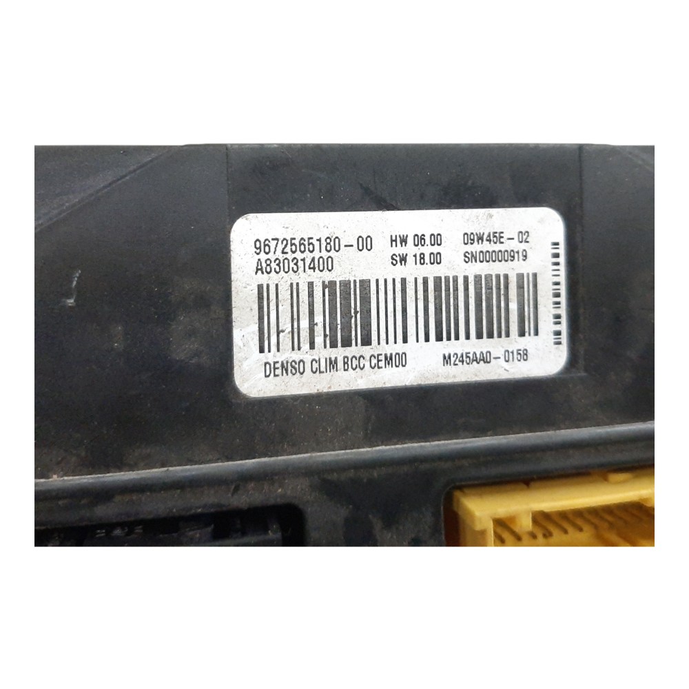 Modulo Central Ar Condicionado C4 Picasso 2007 2008 A 2014 6