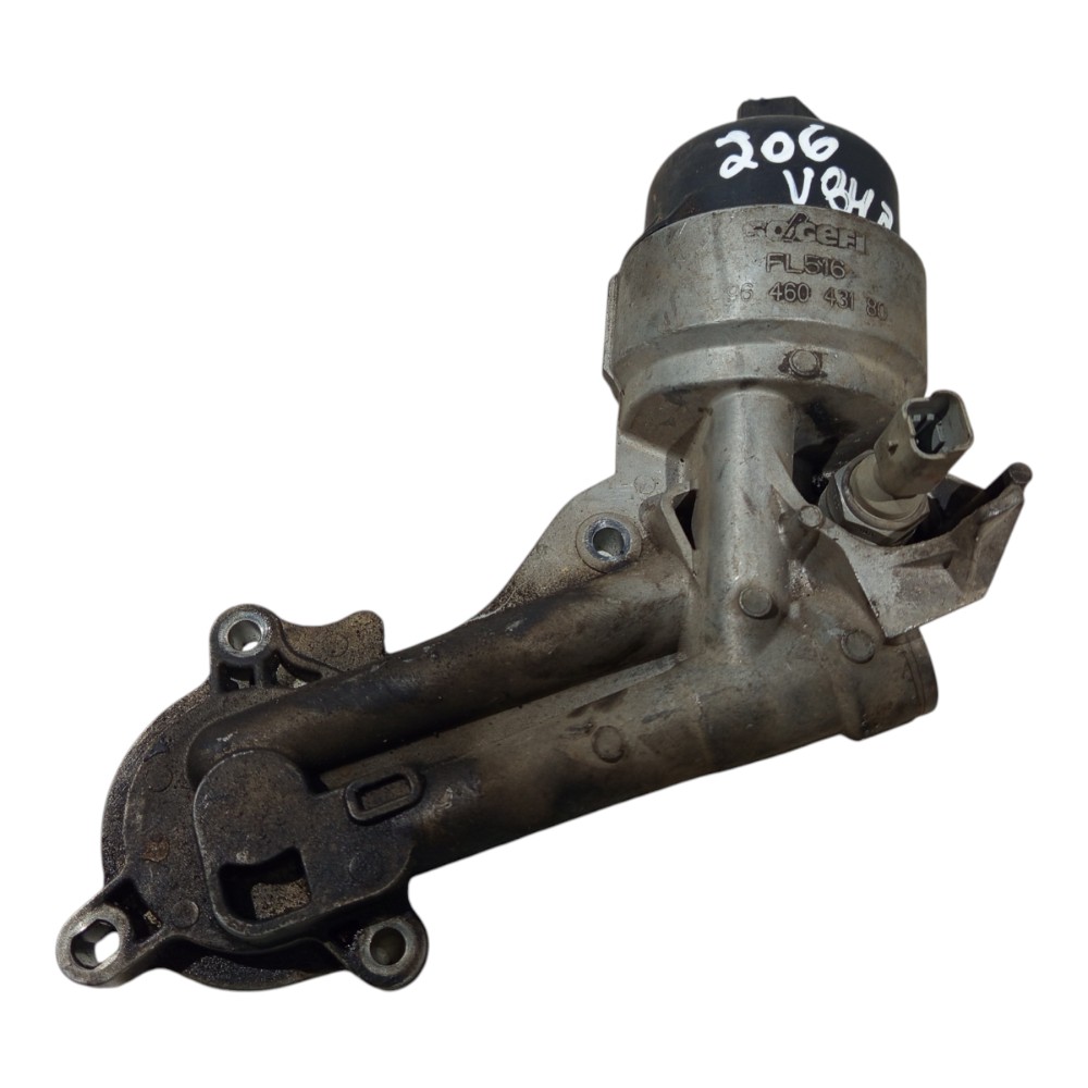 Suporte Filtro Óleo Citroen C3 Peugeot 206 2001 2002 A 2010 Cinza 9