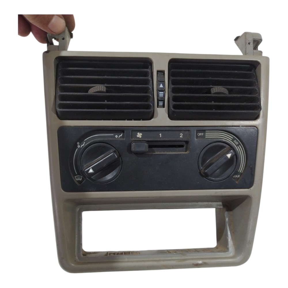 Moldura Difusor Comando Ar Fiat Uno 2003 A 2005 Original 3