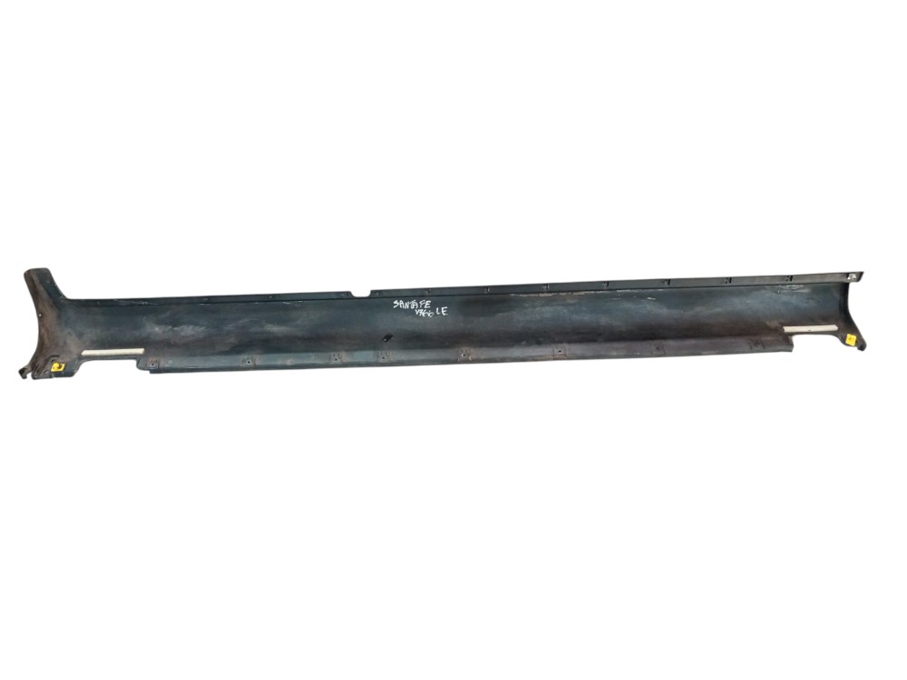 Spoiler Lateral Lado Direito Hyundai Santa Fe 2006 A 2013 Preto 1
