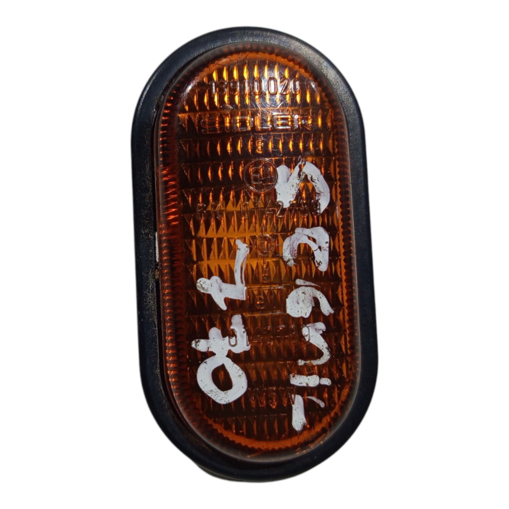 Pisca Lanterna Paralama Clio Scenic 2000 2001 2002 03 A 2006 Direito Amarelo Laranjado 4