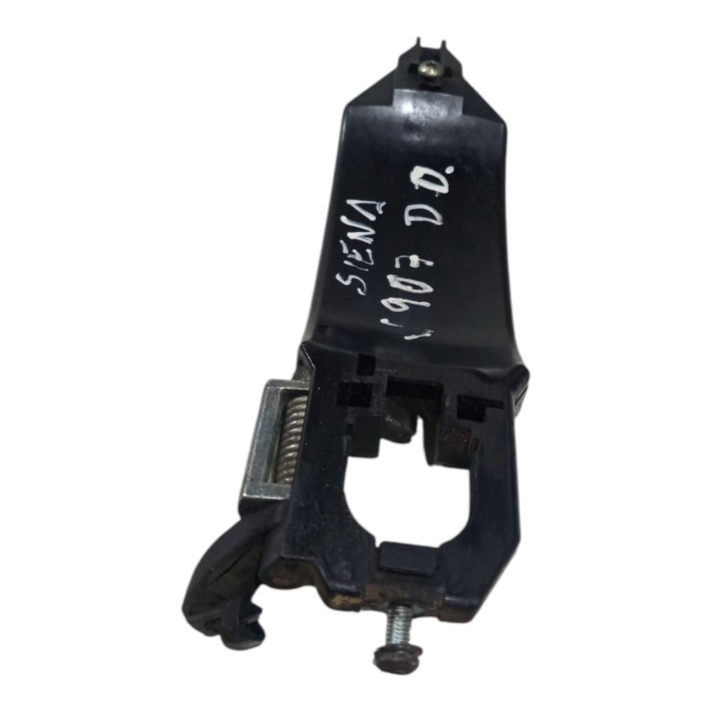 Base Maçaneta Externa Fiat Siena 2012 2013 2014 A 2019 Preto 3