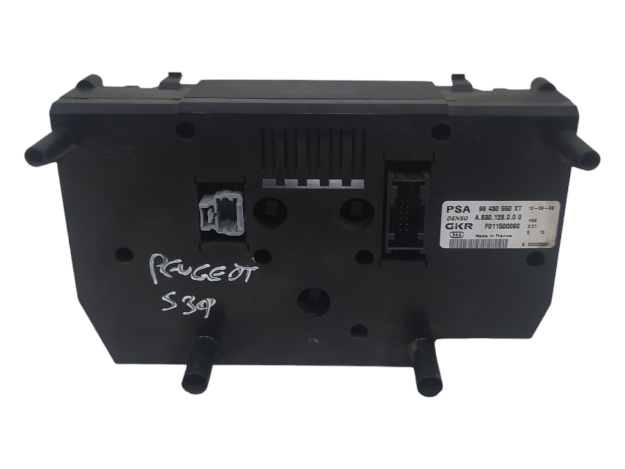 Comando Ar Digital Peugeot 206 1999 2000 A 2010 96430550xt 3