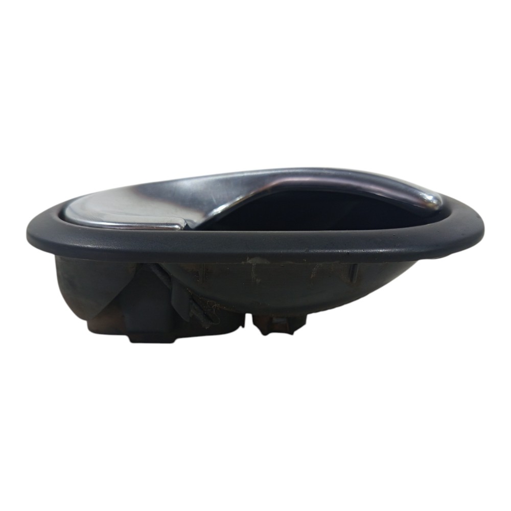 Maçaneta Interna Porta Direita Renault Megane 2007 08 A 2013 Preto E Cromado Dianteira/traseira 2