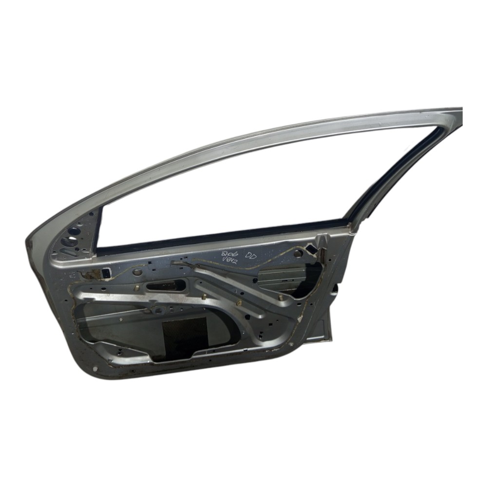 Porta Prata Dianteira Direita Peugeot 206 2001 2002 A 2008 Dianteira Direito Prateado 2