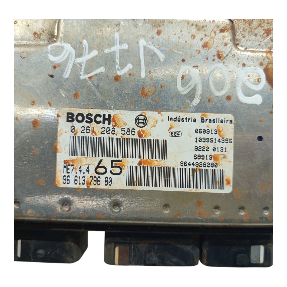 Modulo Injeção Peugeot 206 1.6 2007 2008 2009 10 2011 Bosch 7