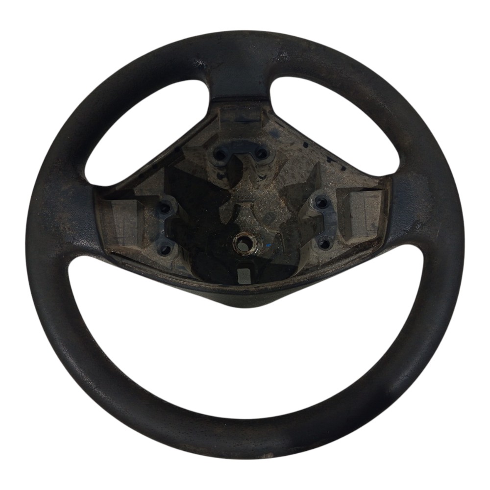 Volante Direção Fiat Doblo Ano 2003 2004 05 A 2014 735370134 Preto 3