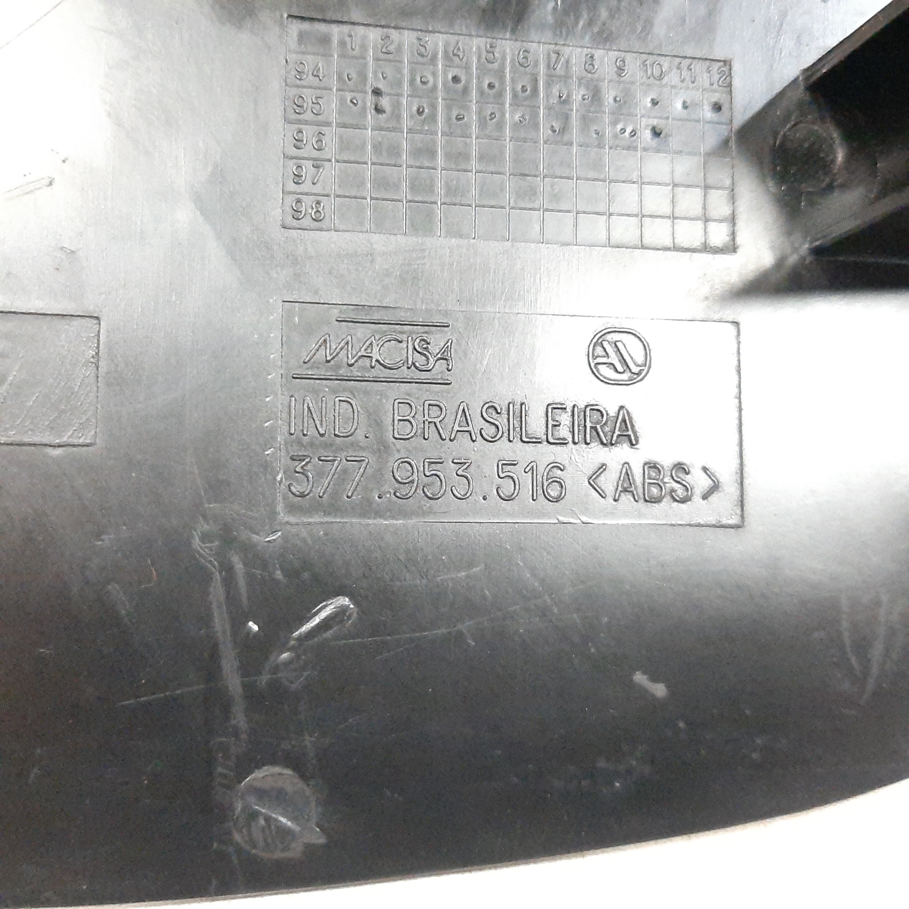 Acabamento Inferior Coluna Direção Vw Gol G2 1994 A 2005 9